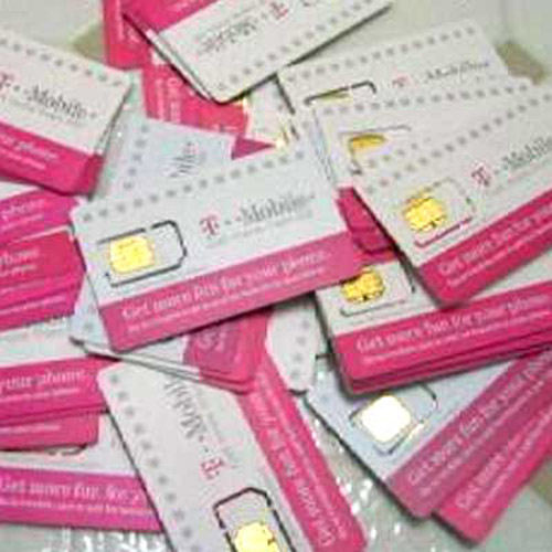 10 x TMobile SIM Card