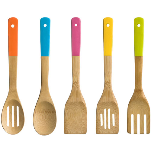 bamboo kitchen utensil set