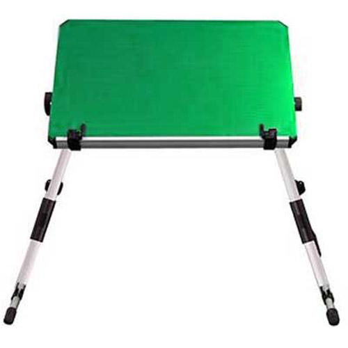 Portable Computer Screen on Portable Folding Computer Laptop Table   Green