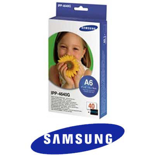 Samsung  on Samsung Ink Ribbon And 40 Sheets Photo Paper