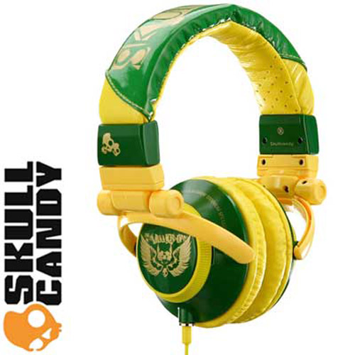 Yellow Skullcandy Headphones on Skullcandy Ti Patent   Green Yellow Buy Online From Qfonic Technology