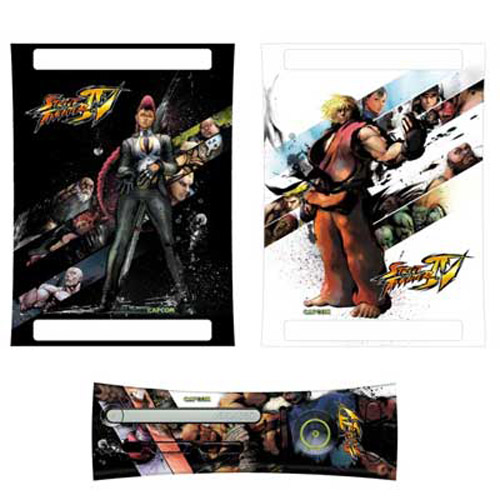  Skinz  on Street Fighter Iv Faceplate   Console Skinz For Xbox 360   V 1