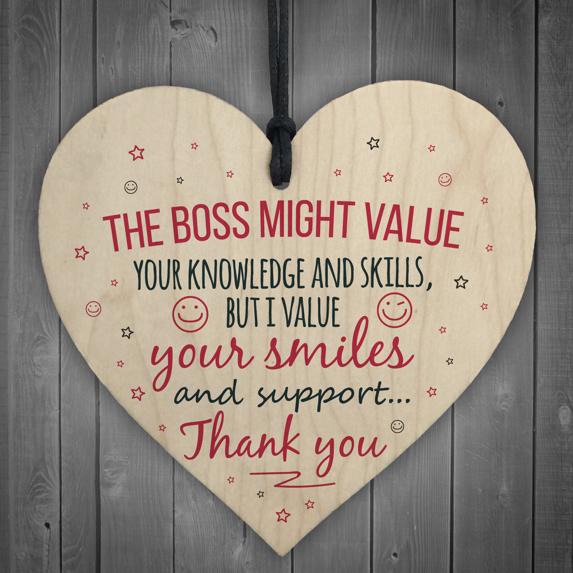 I Value You Colleague Wooden Heart Plaque Sign Friendship Friend Thank You T 5060585004584 Ebay 0195