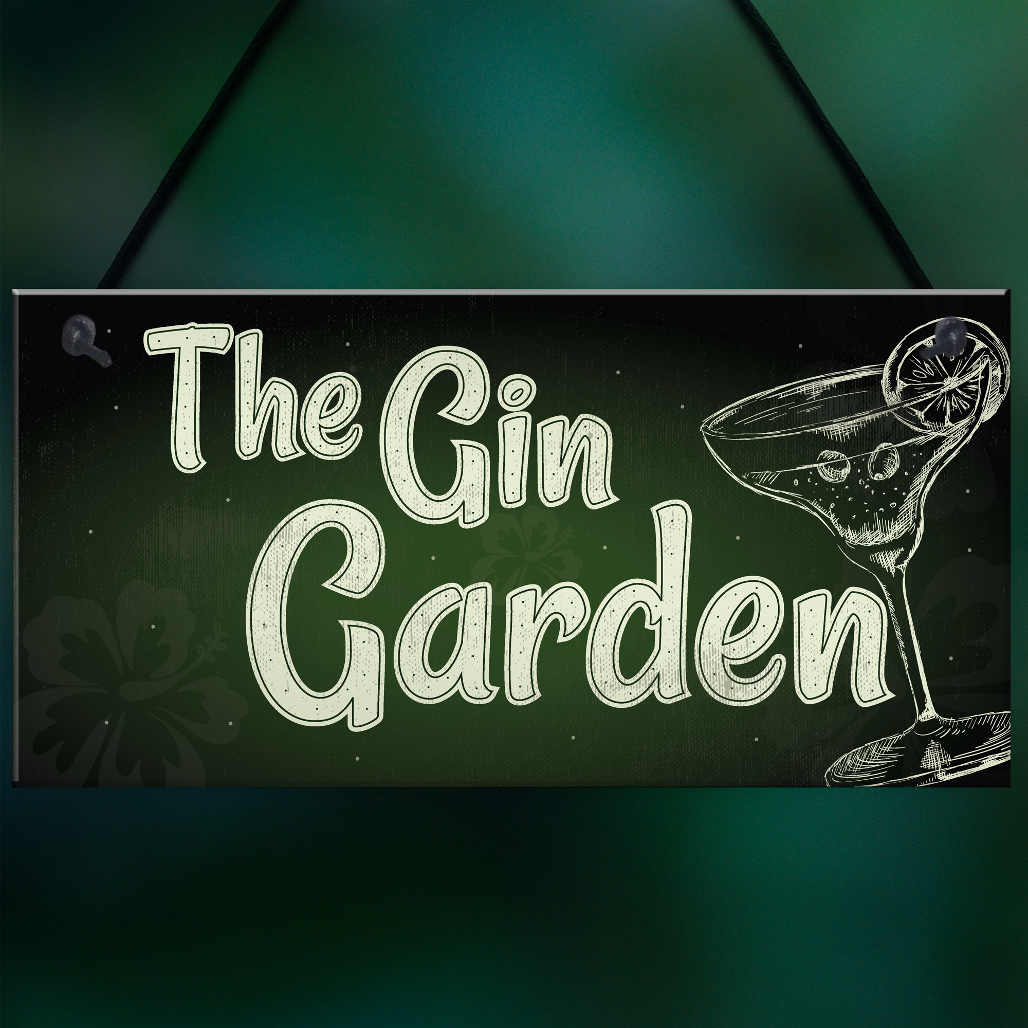 The Gin Garden Gin And Tonic Alcohol Sign Garden Shed Home Bar Pub Kitchen Plaque 5060625623423 Ebay 