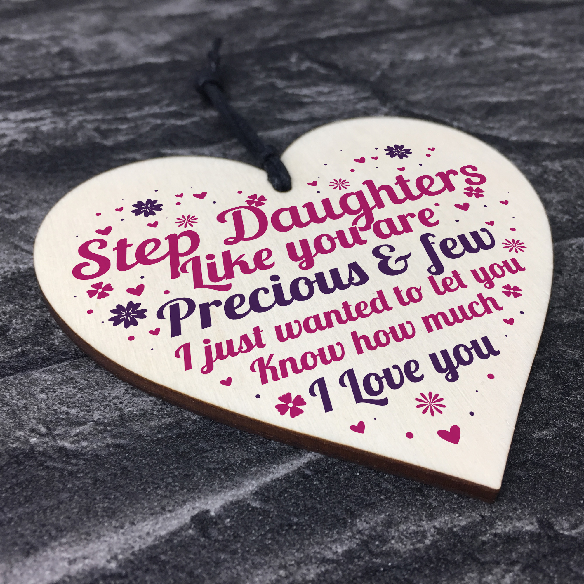 Step Daughter Birthday Christmas Card Gift For Daughter From Step Mum