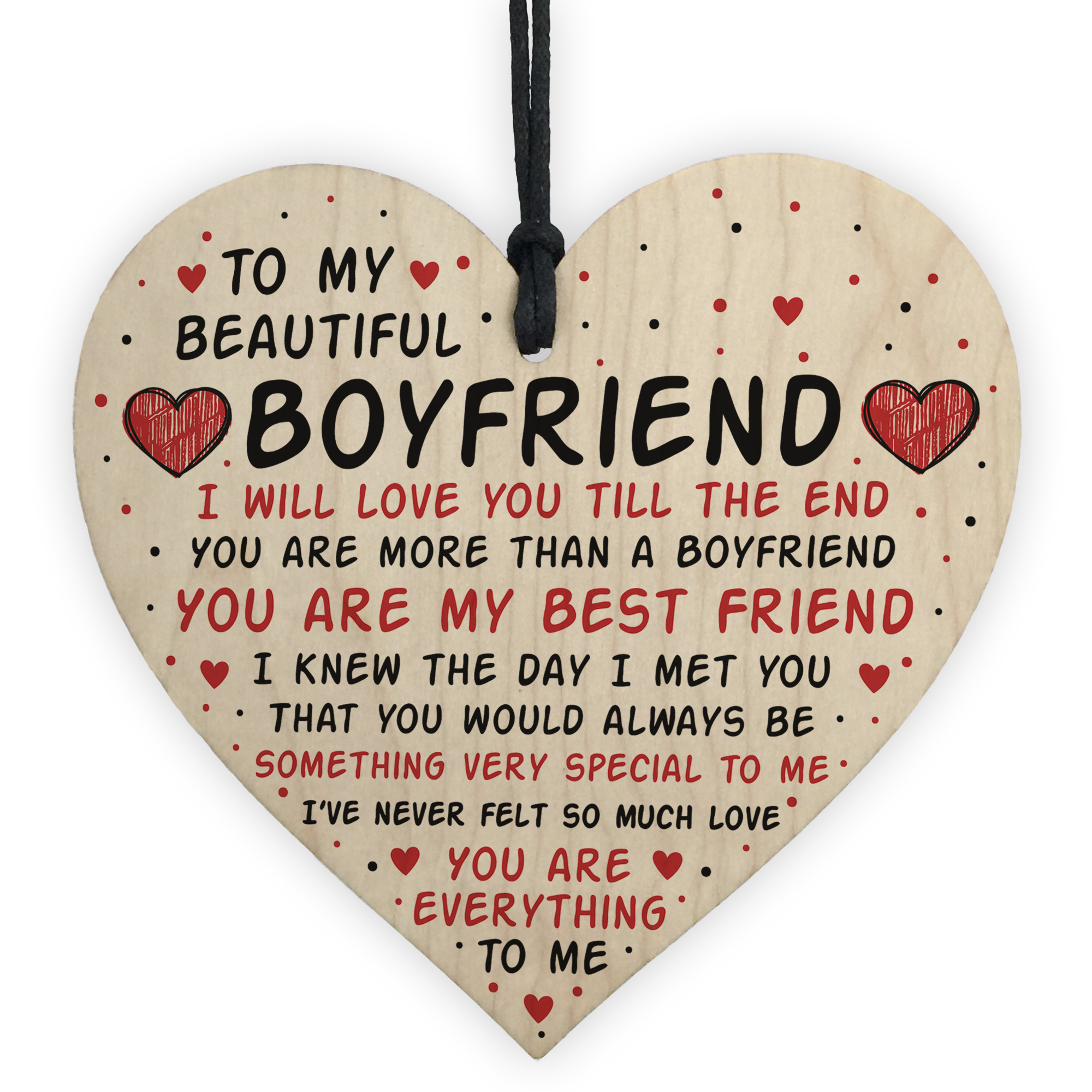 Boyfriend Gifts Boyfriend Birthday Card Gift Boyfriend Valentines Gift For Him Ebay