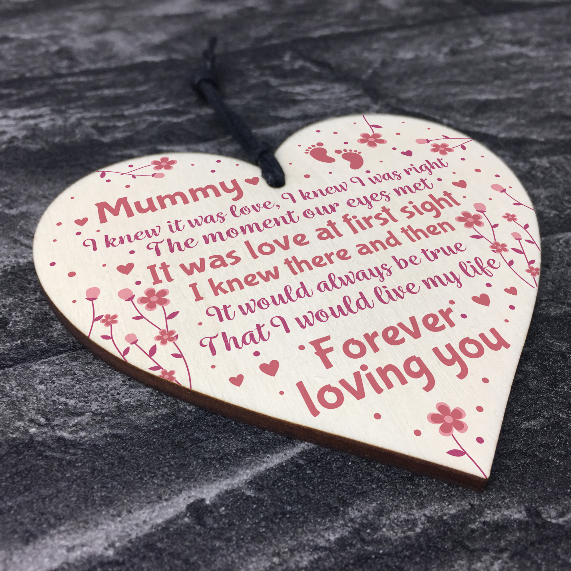 Best Mummy Gifts Heart Mummy Birthday Card New Mummy Gifts Baby Gifts ...