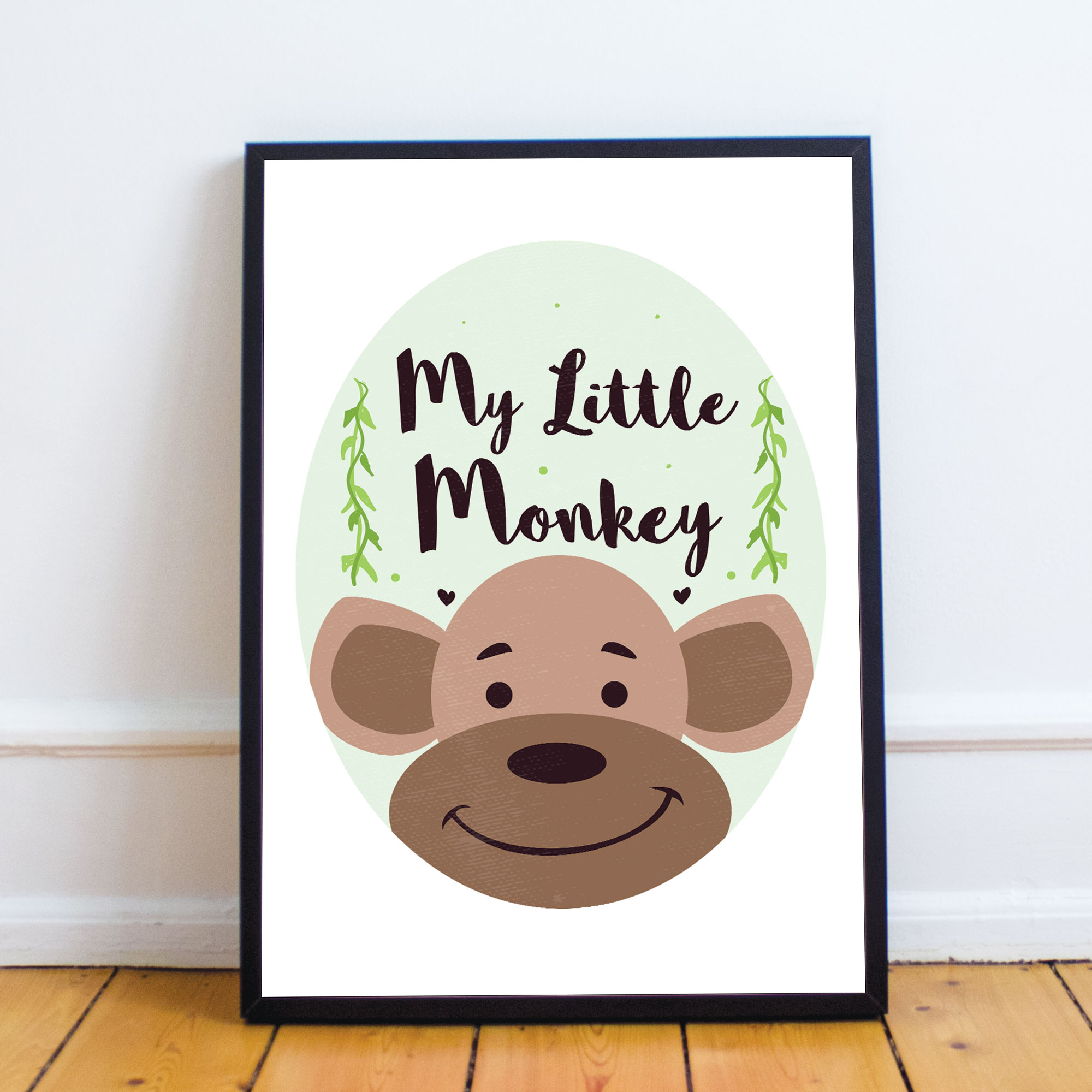 Animal Art Prints For Nursery / Pictures for Baby Boys / Girls Bedroom