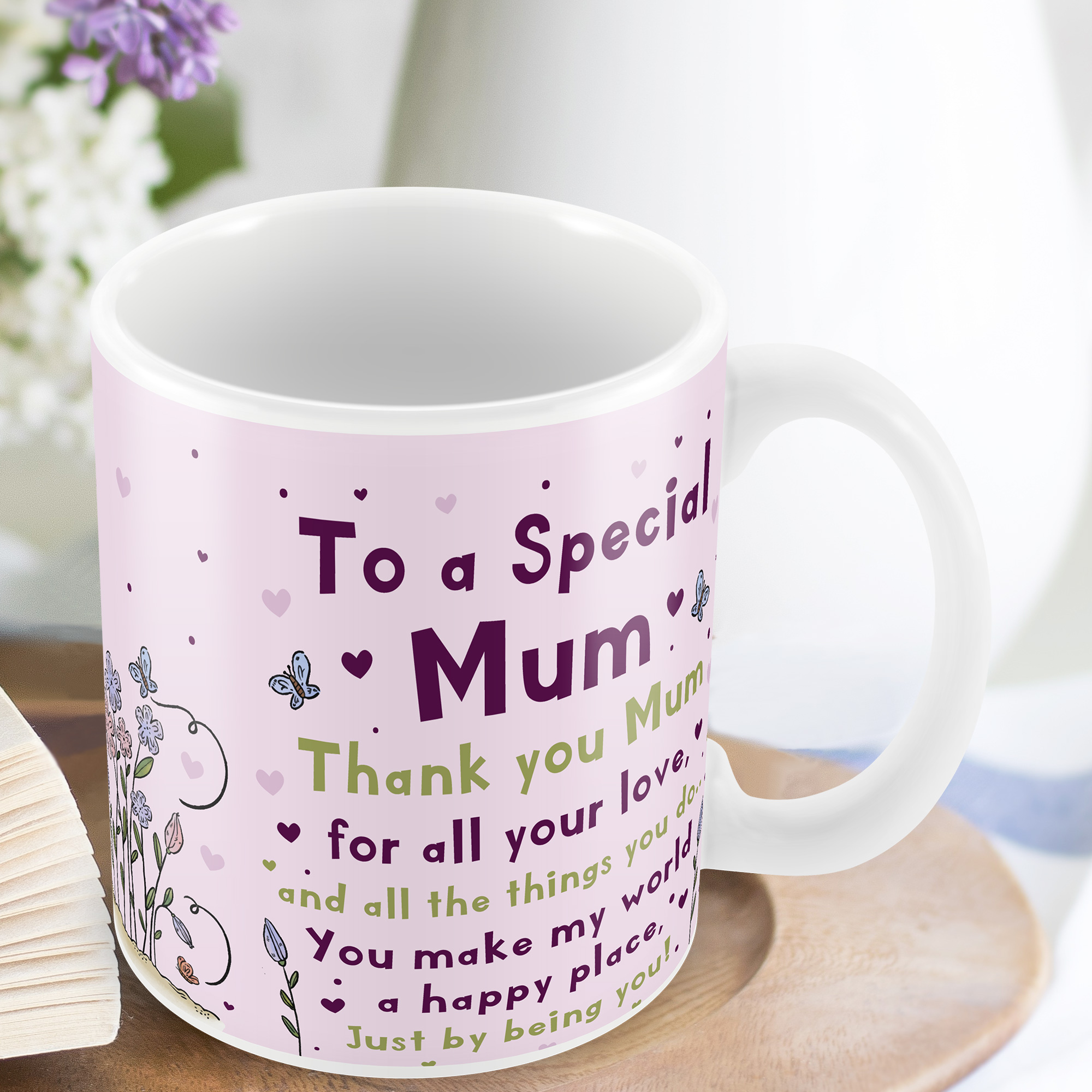 Special Mum Mug Mum Birthday Christmas T From Daughter Son Thank You