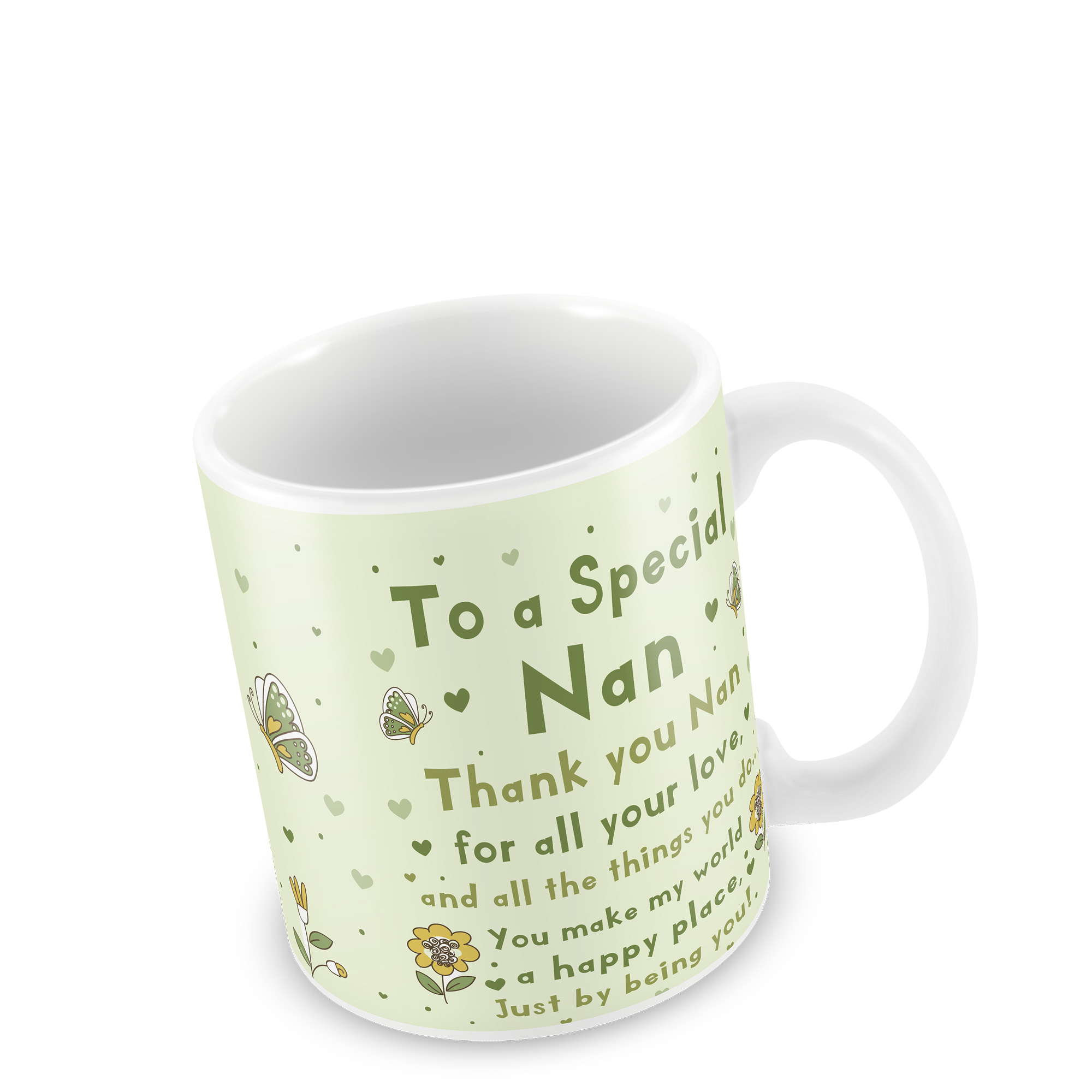 Special Nan Mug Nan Birthday Christmas Gift From Granchildren Thank You