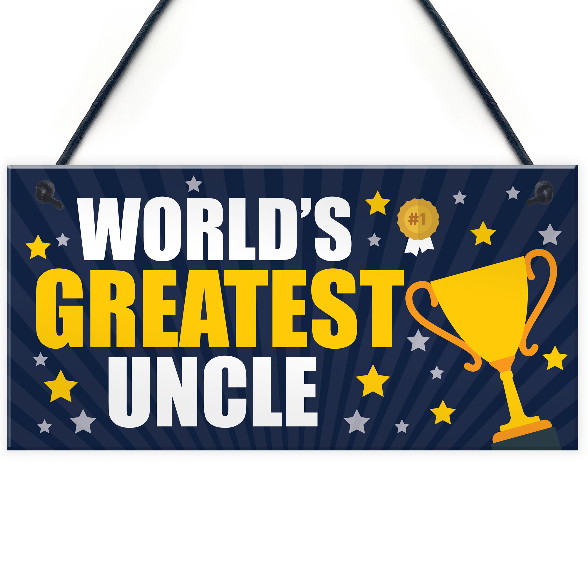 Novelty UNCLE Gifts Funny Plaques Christmas Birthday Gift For Him Gift