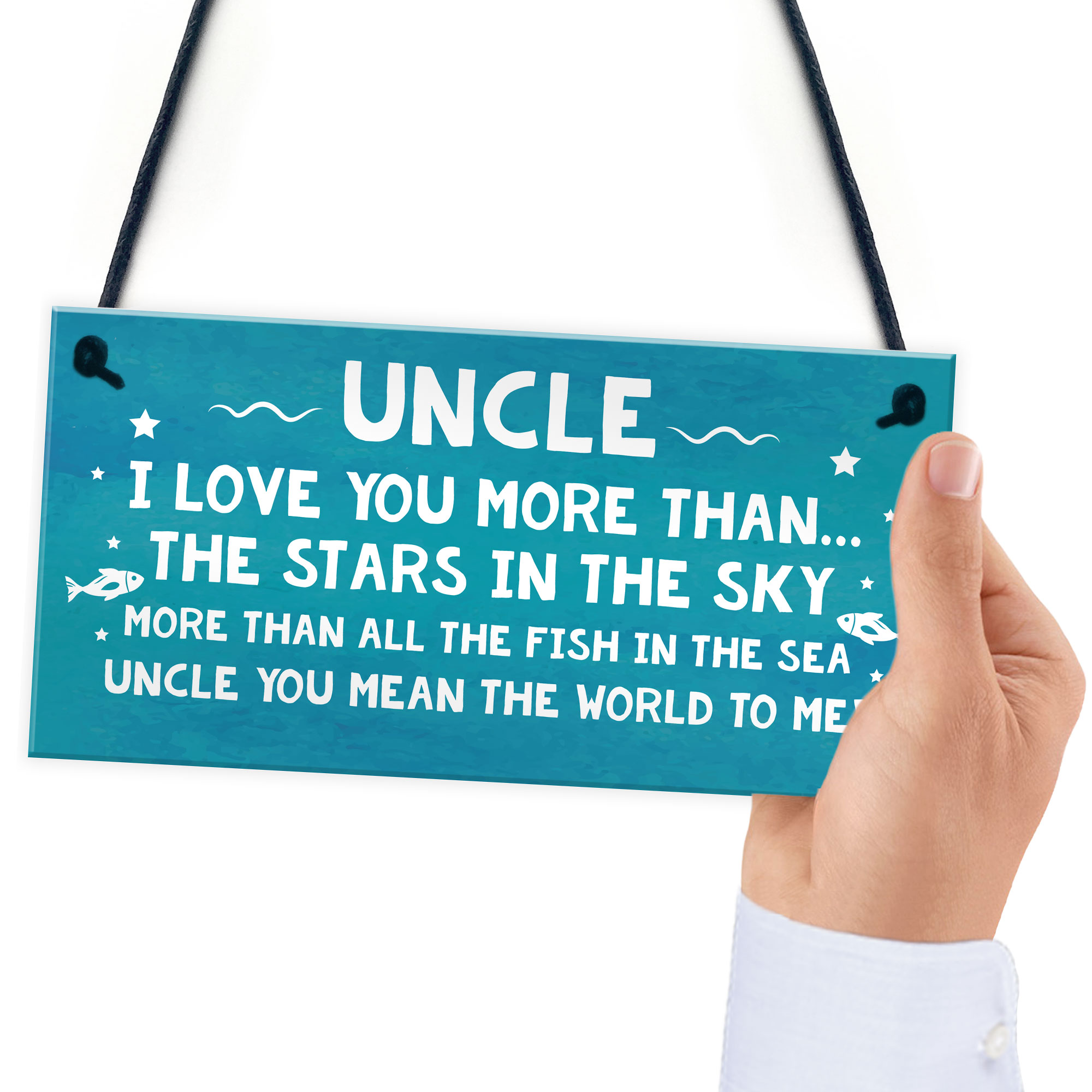 Novelty UNCLE Gifts Funny Plaques Christmas Birthday Gift For Him Gift