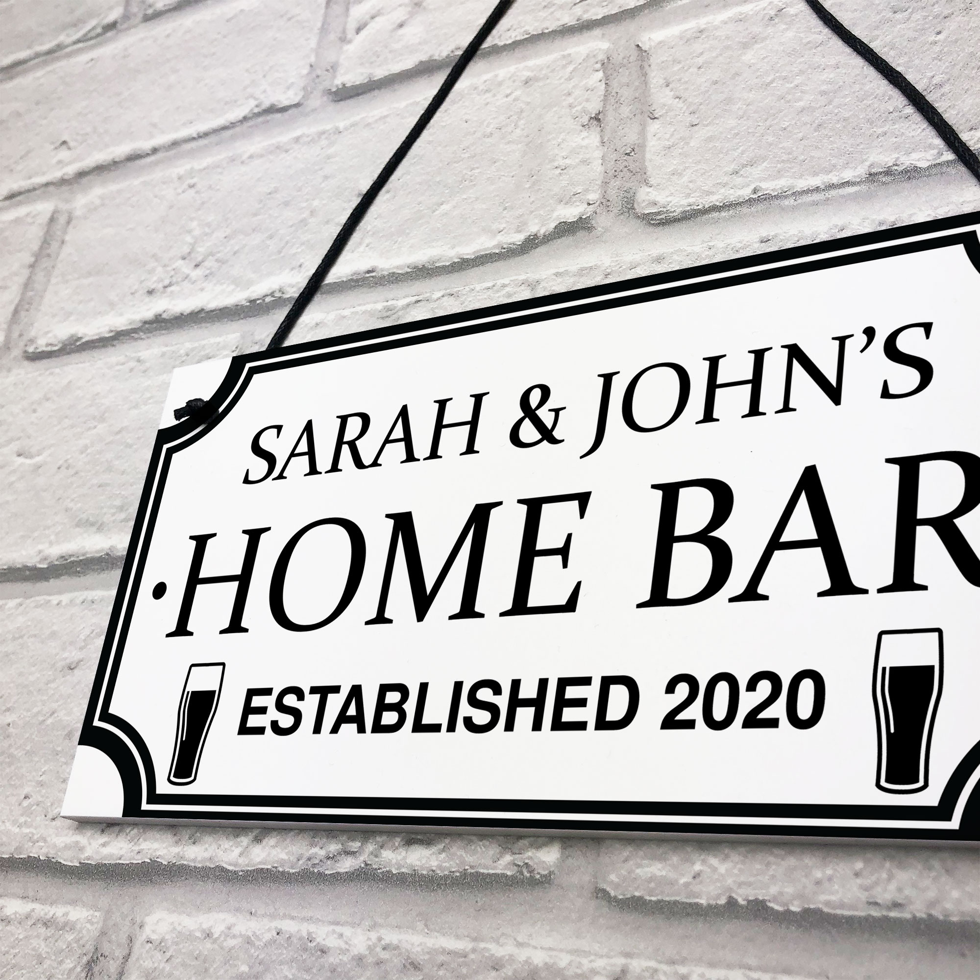 Personalised Bar Signs And Plaques Home Bar Sign Novelty Ts For Home