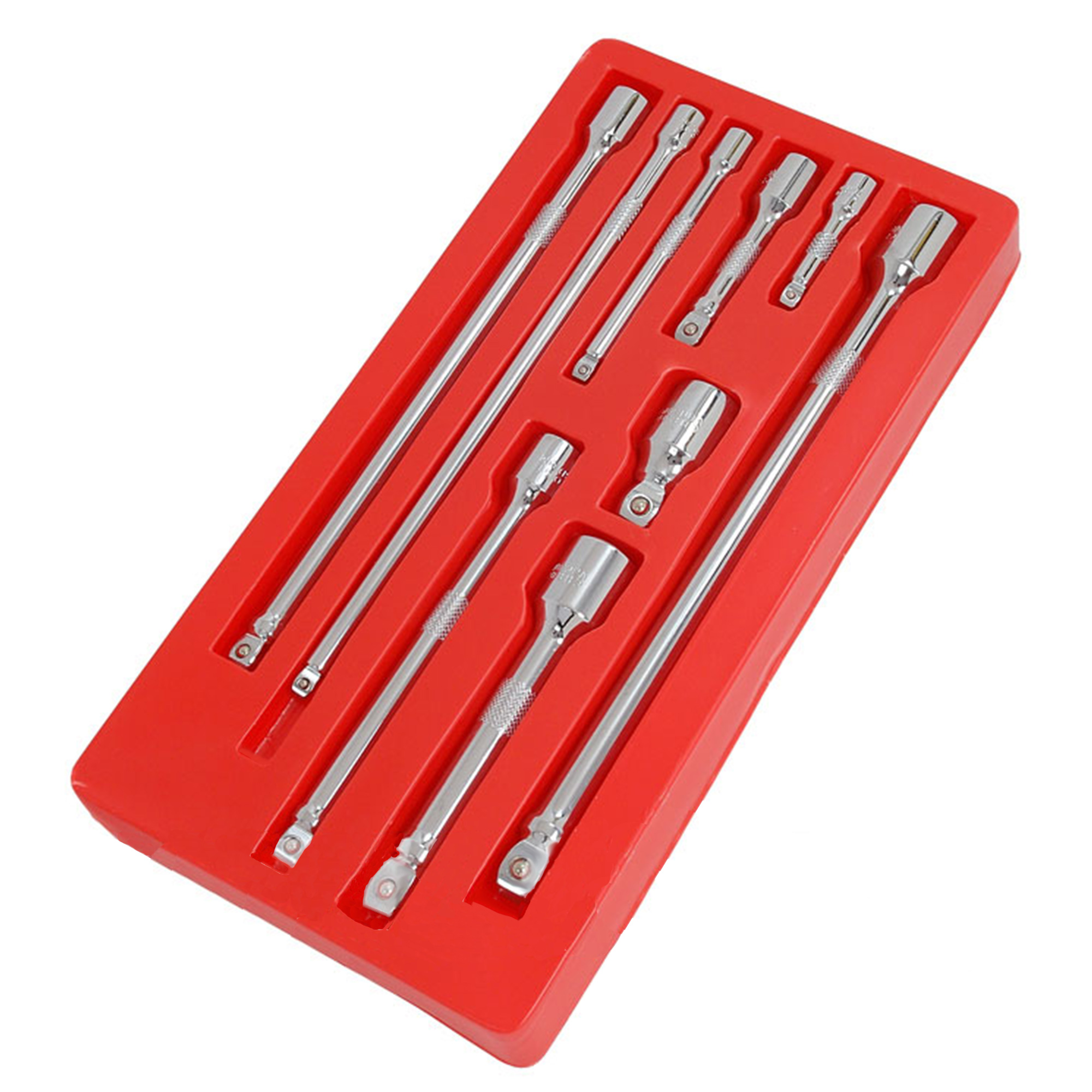 9 Piece Socket Wobble Bar Extension Set 1/4, 3/8 & 1/2 Inch Drive ...