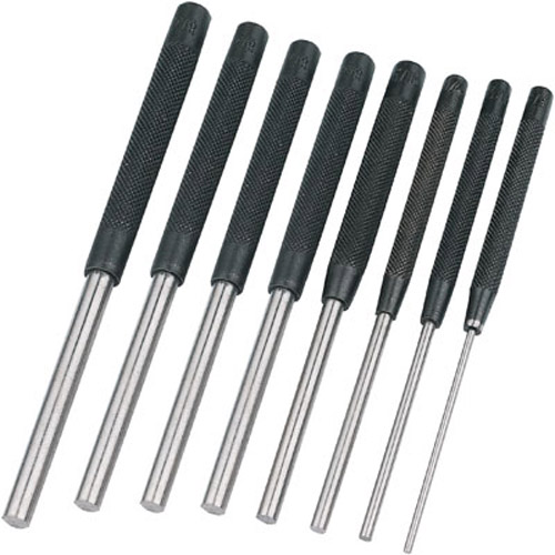 8 Piece Parallel Pin Punch Set Drift 2.4mm - 9.5mm NEW WARRANTY | eBay